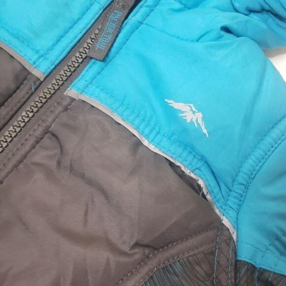 Pacific Trail Boys size 24Months 2T Blue & Gray Hooded Puffer Jacket winter warm - Picture 5 of 8